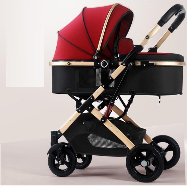 Two-way Newborn Baby Stroller Portable Folding (0-36 months)